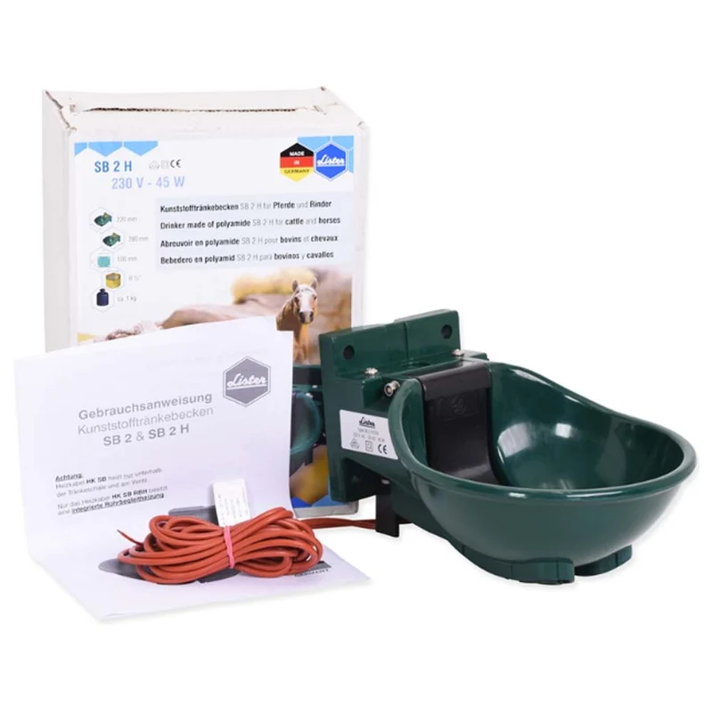 Ciotola in plastica con cavo di riscaldamento 230 volt 33 watt
