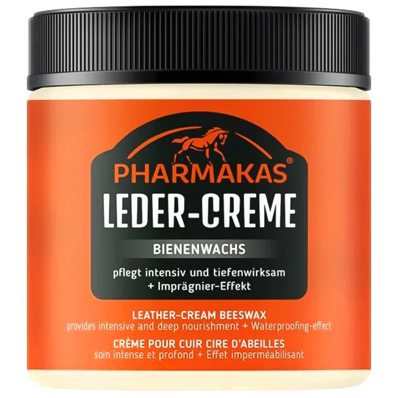 Pharmakas Crema con cera d’api per la cura del cuoio