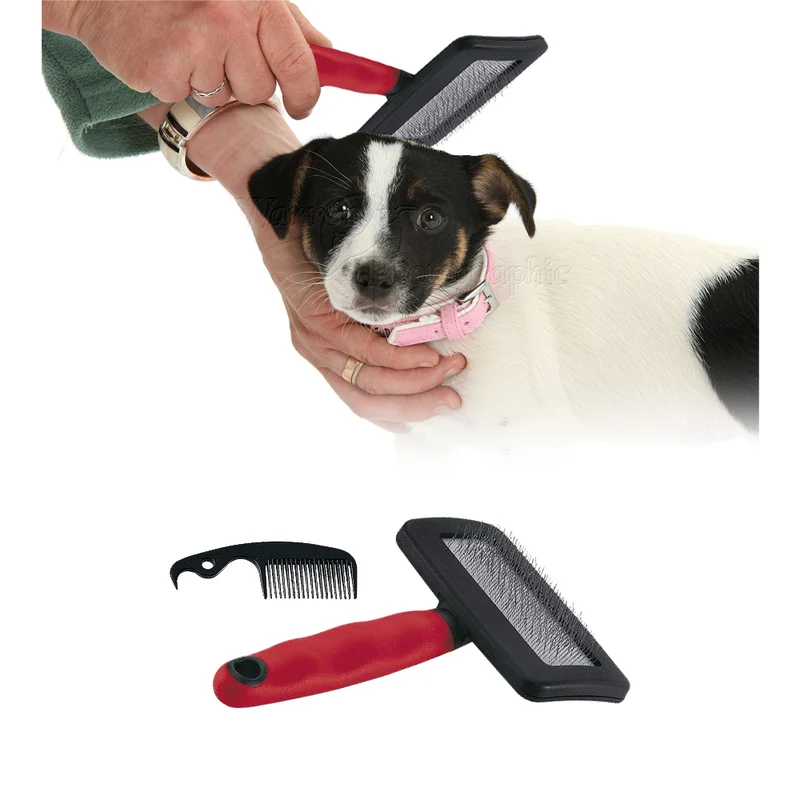 GRO 5948 EXTRA LARGE Spazzola lisciante per cani e gatti