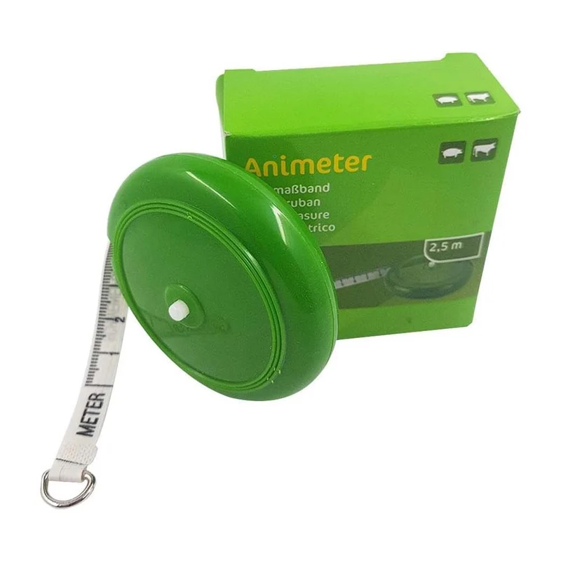 Nastro Metrico Animeter per Bovini e Suini con Avvolgimento Automatico