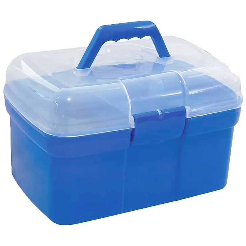 Valigetta per set di pulizia blu