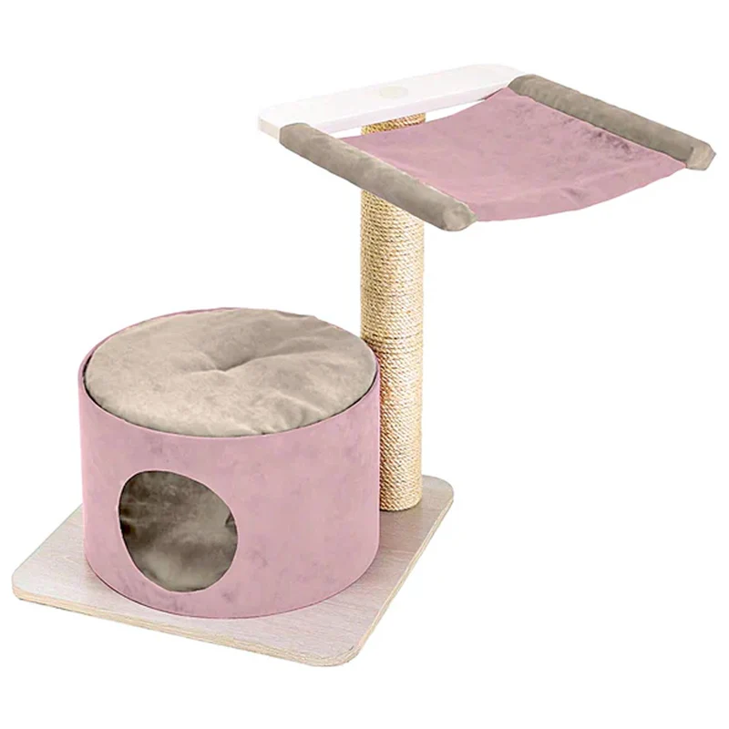 SIMBA Tiragraffi con Cuccia e Amaca per Gatti