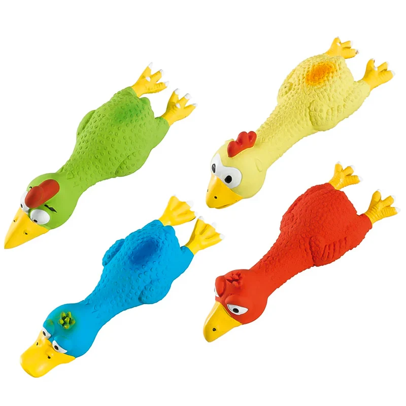 Gioco In Latex - Pollo E Anatra Con Sonaglio