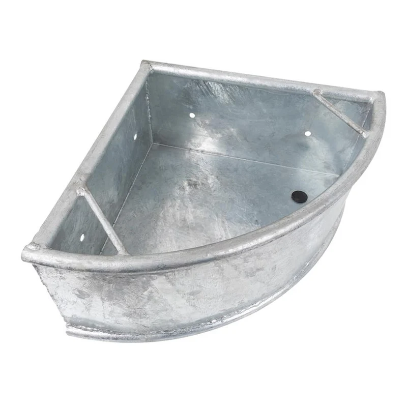 Trogolo triangolare zincato