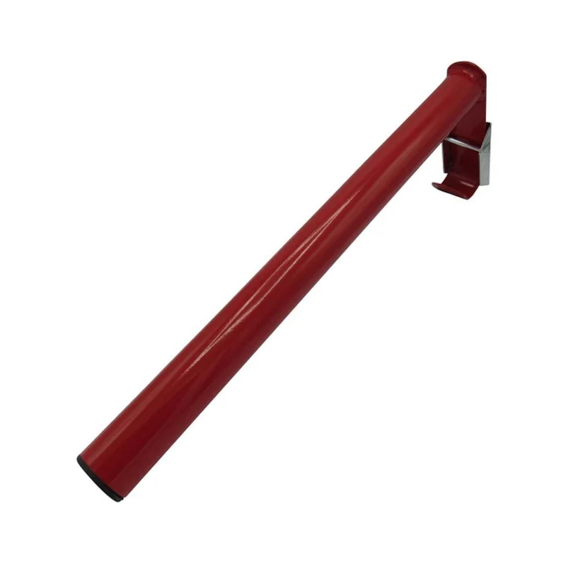 Portasella pieghevole 44 cm Rosso per rimorchio per cavalli
