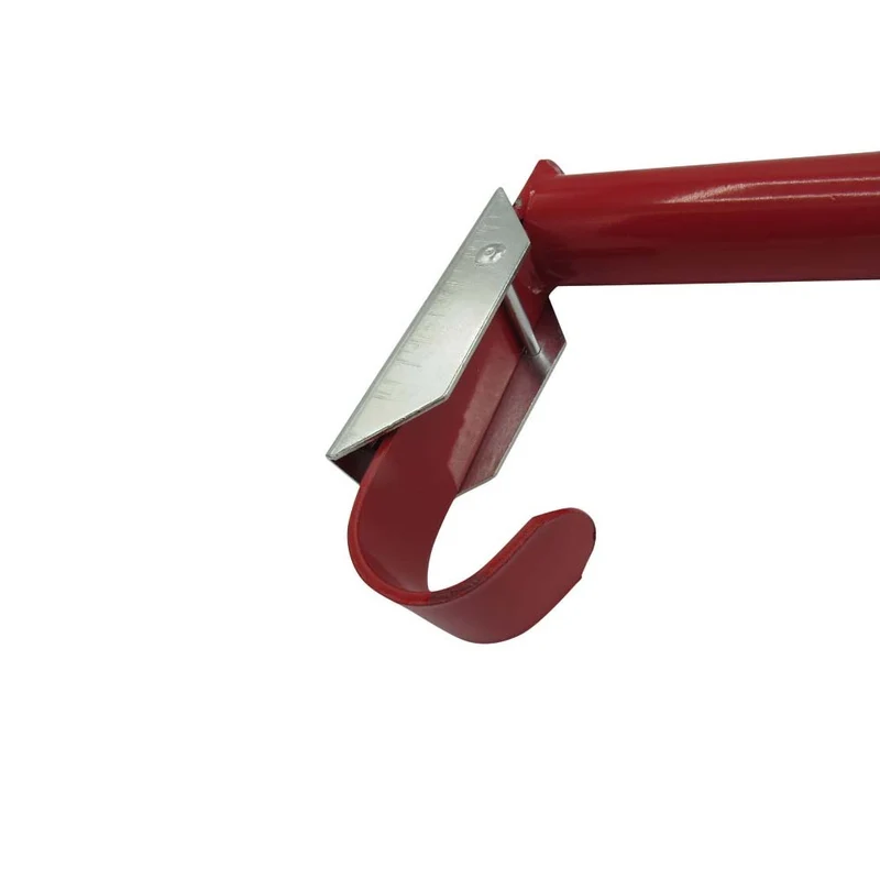 Portasella pieghevole 44 cm Rosso per rimorchio per cavalli