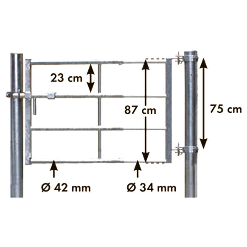 Porta, lunghezza small Mounted 67 E 100 cm