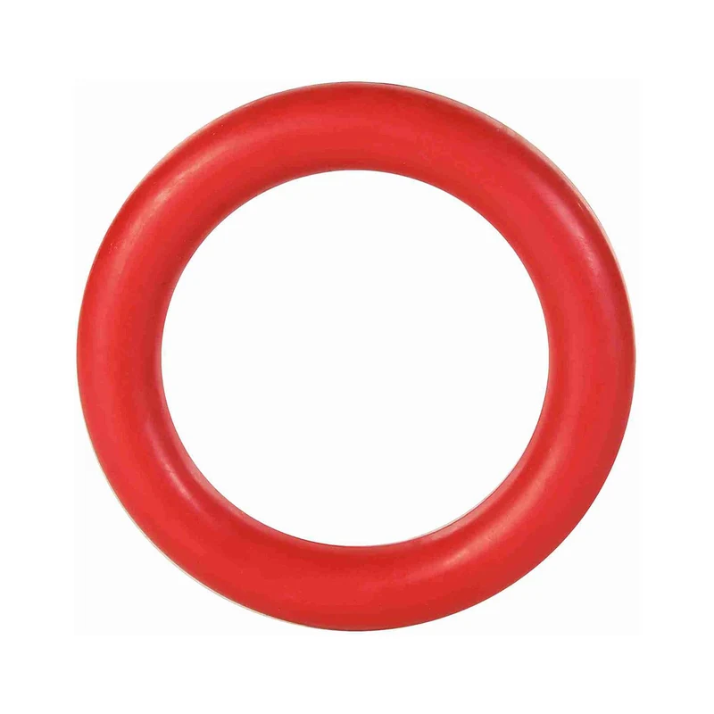 Anello giocattolo in gomma piena per cani