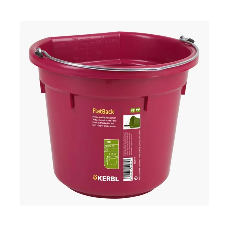 Secchio Per Cibo E Acqua 20 Litri