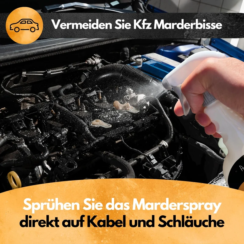 Marderfrei Spray - Marderspray 500ml