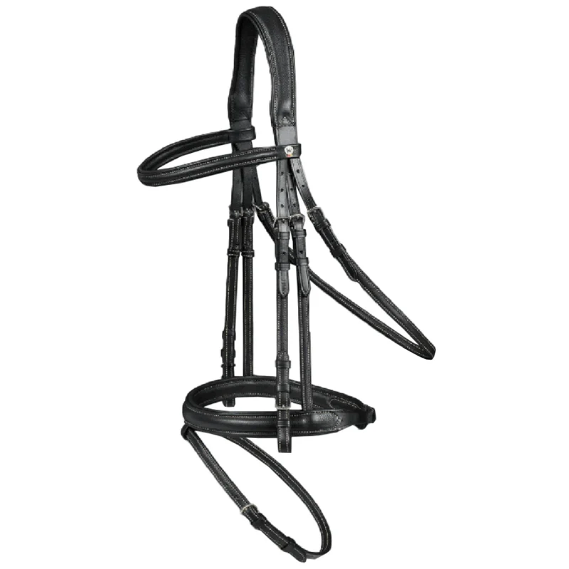 Briglia Supersoft Capezza da monta - nero