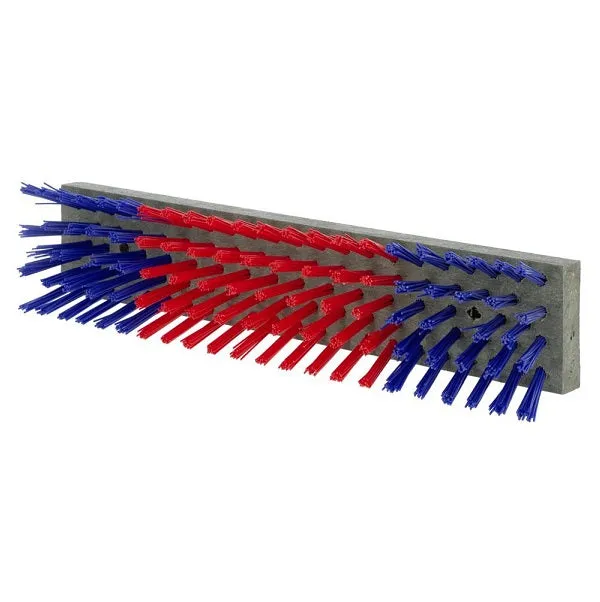 Spazzola di ricambio in plastica rossa-blu euro farm per bovini