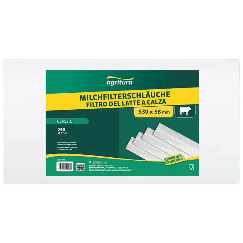 Agritura Filtri del latte 250st