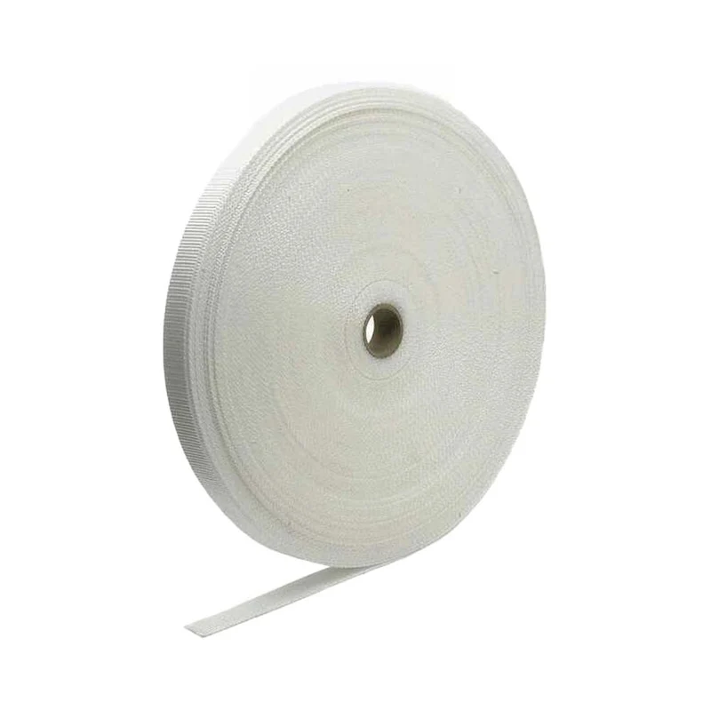 Fettuccia bianca per collari 25mm | 1m