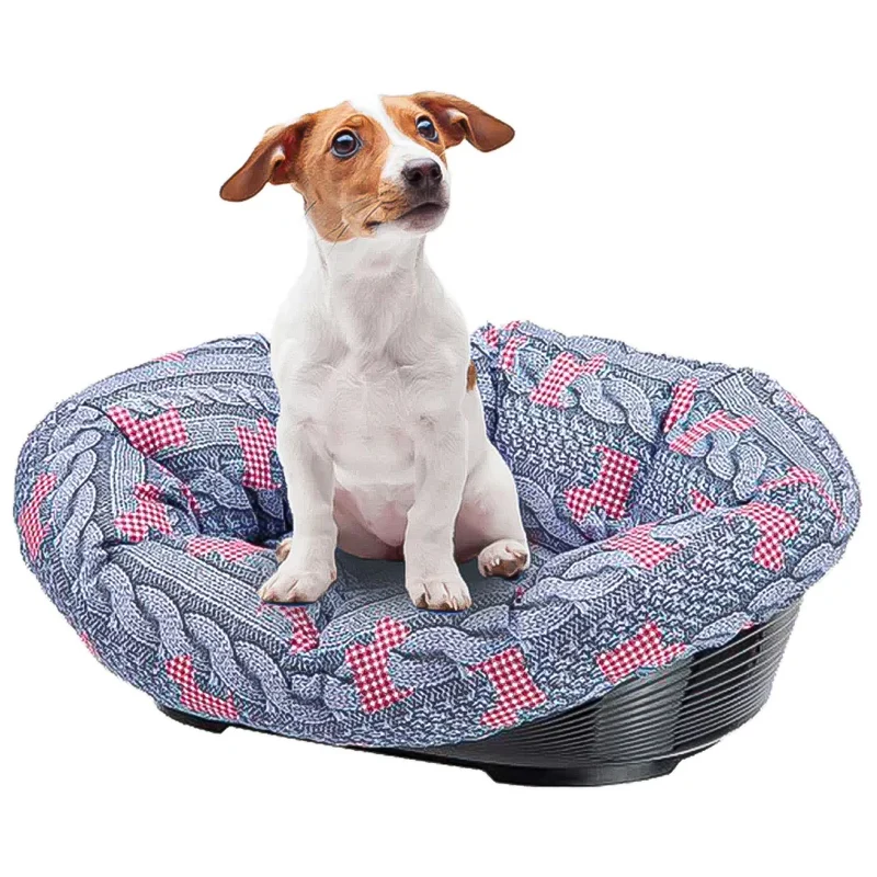 Lettino Cesta Imbottita Per Cani