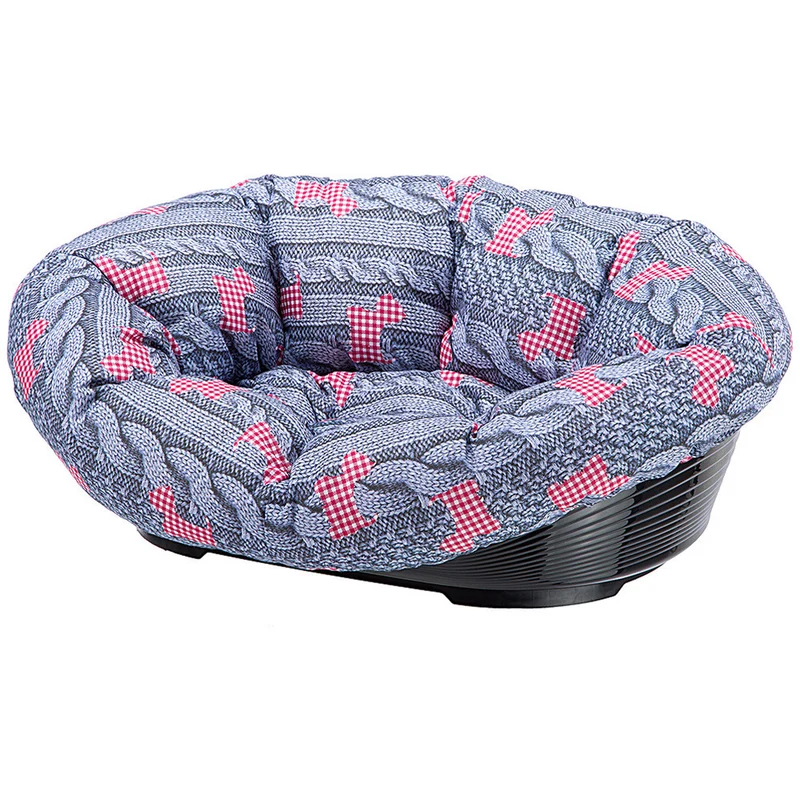 Lettino Cesta Imbottita Per Cani