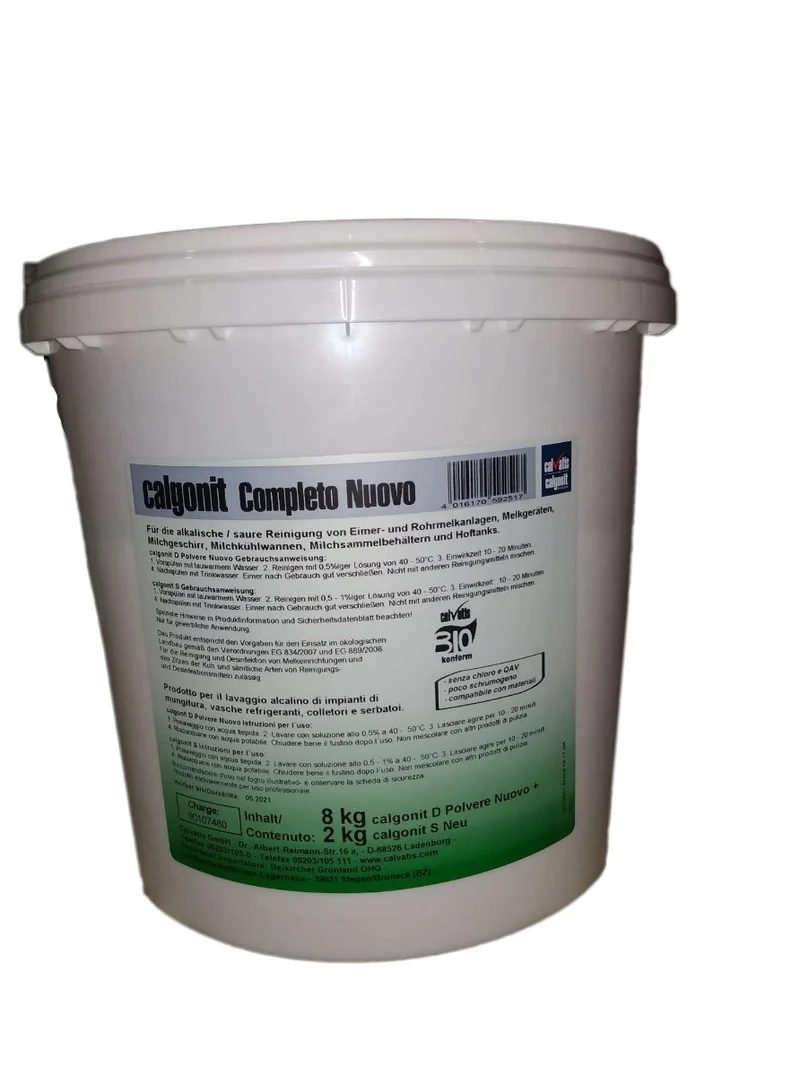 Igiene impianto di mungitura Calgonit Completo Nuovo da 10kg
