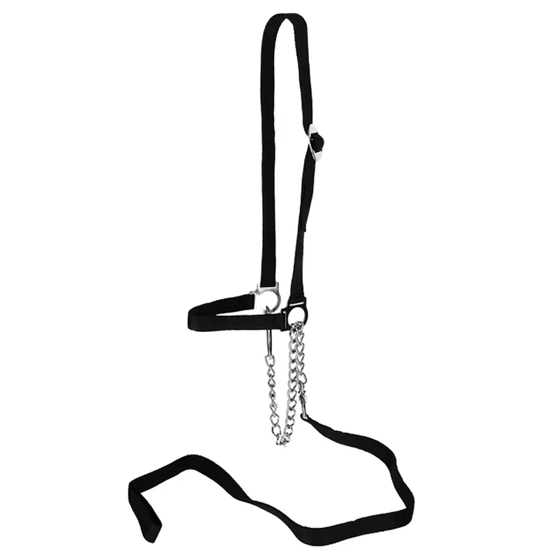 Cavezza per mostre Nylon nero