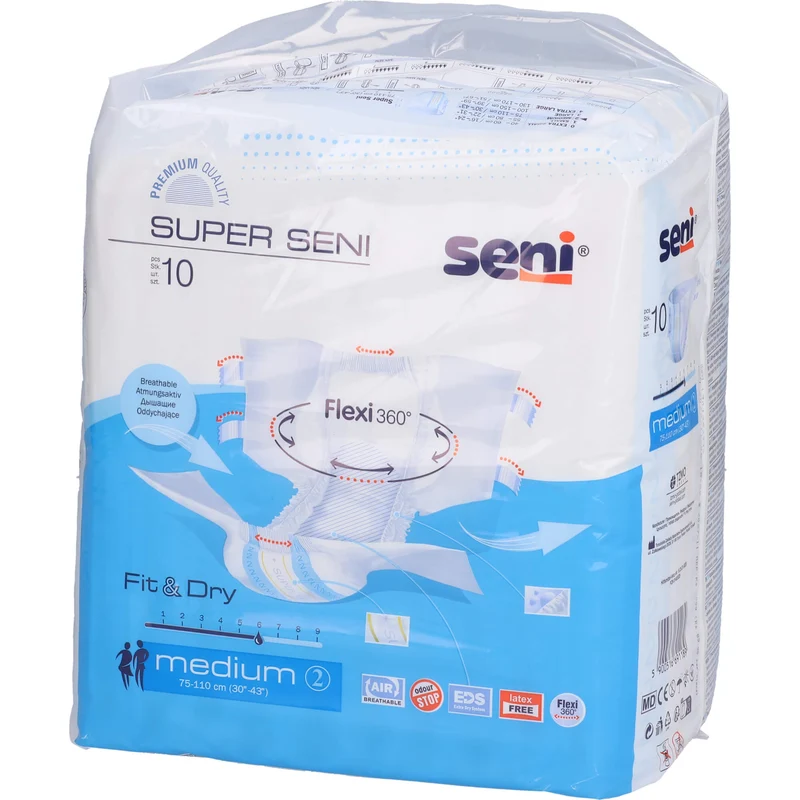 Seni Super Medium Windeln für Erwachsene, 10 St