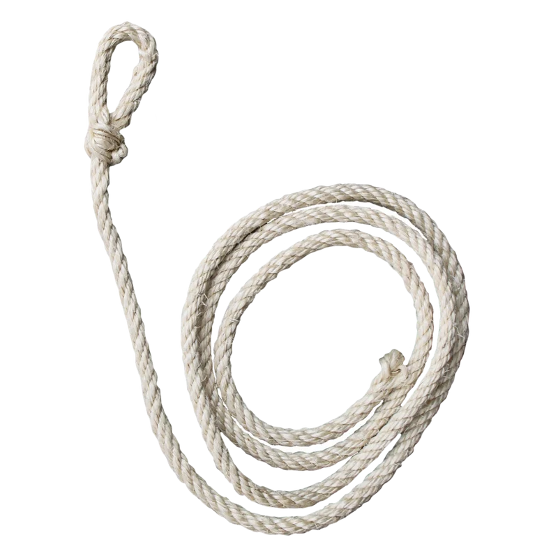 Koetouw wit sisal standaard 210cm