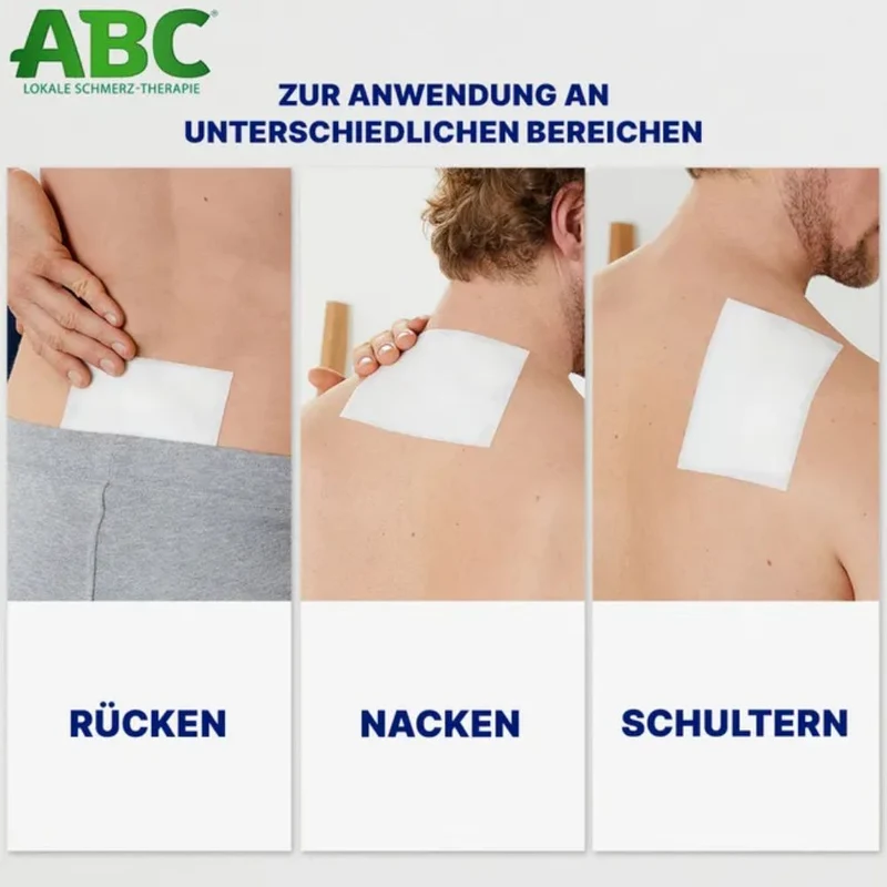 Hansaplast ABC Wärme-Pflaster mit Sensitiv-Vlies 14 x 10 cm, 2 St. Pflaster
