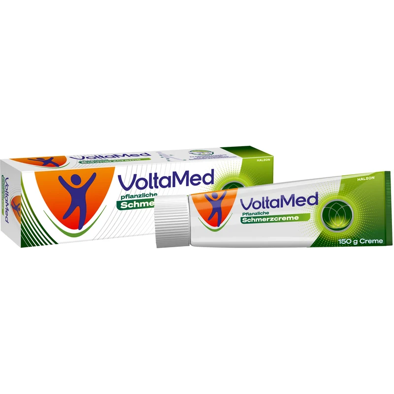 VoltaMed pflanzliche Schmerzcreme bei Muskel- und Gelenkschmerzen, 100 g Creme