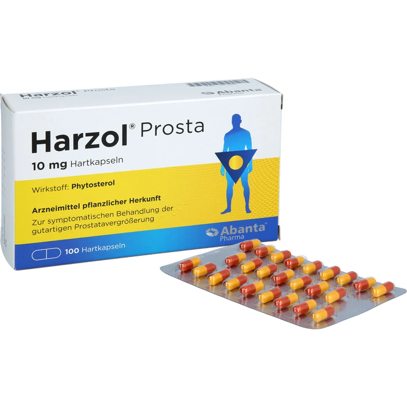 Harzol Prosta 10 mg Hartkapseln bei gutartiger Prostatavergrößerung, 100 St. Kapseln