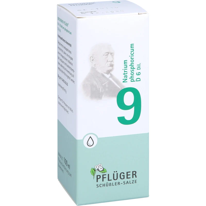 Biochemie Nr.9 Natrium phosphoricum D6 Pflüger Dil., 100 ml TRO