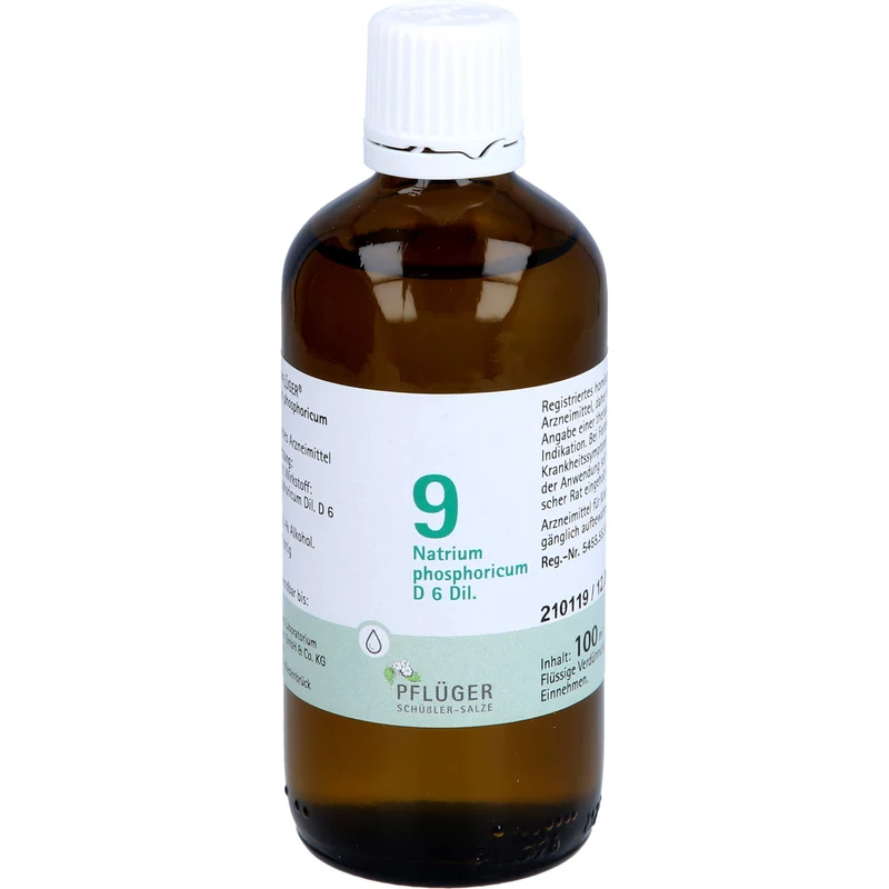 Biochemie Nr.9 Natrium phosphoricum D6 Pflüger Dil., 100 ml TRO