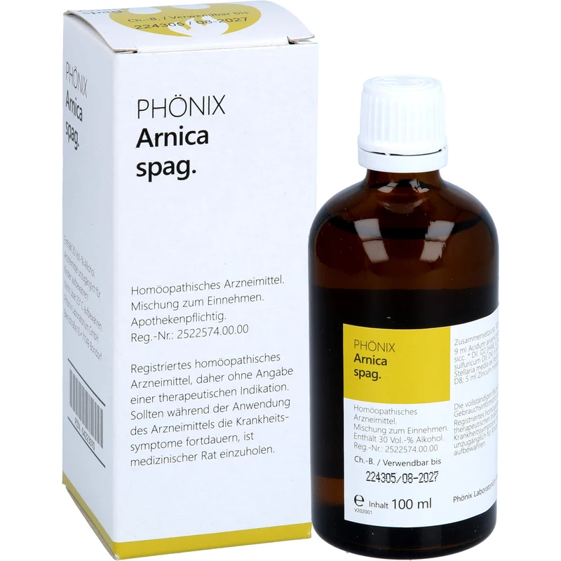 Phönix arnica spag. Tropfen, 100 ml MIS