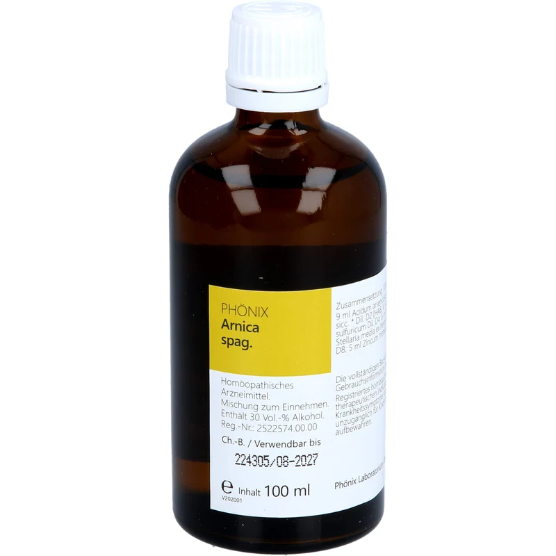 Phönix arnica spag. Tropfen, 100 ml MIS