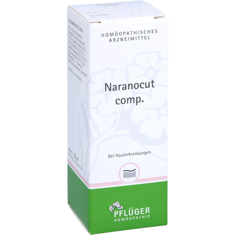 Pflüger Naranocut comp. Tropfen bei Hauterkrankungen, 50 ml Lösung