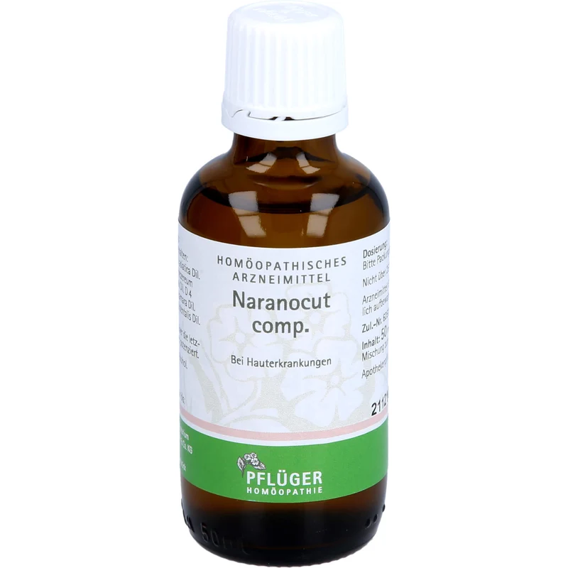 Pflüger Naranocut comp. Tropfen bei Hauterkrankungen, 50 ml Lösung