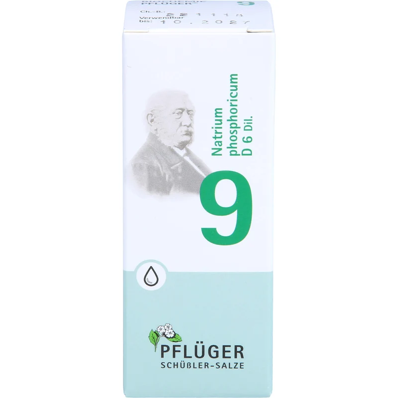 Biochemie Nr.9 Natrium phosphoricum D6 Pflüger Dil., 30 ml TRO