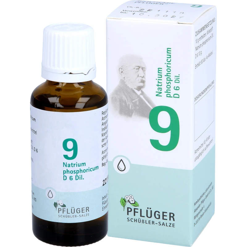 Biochemie Nr.9 Natrium phosphoricum D6 Pflüger Dil., 30 ml TRO