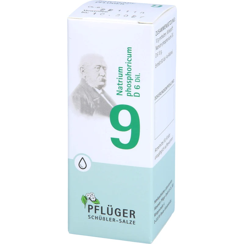 Biochemie Nr.9 Natrium phosphoricum D6 Pflüger Dil., 30 ml TRO