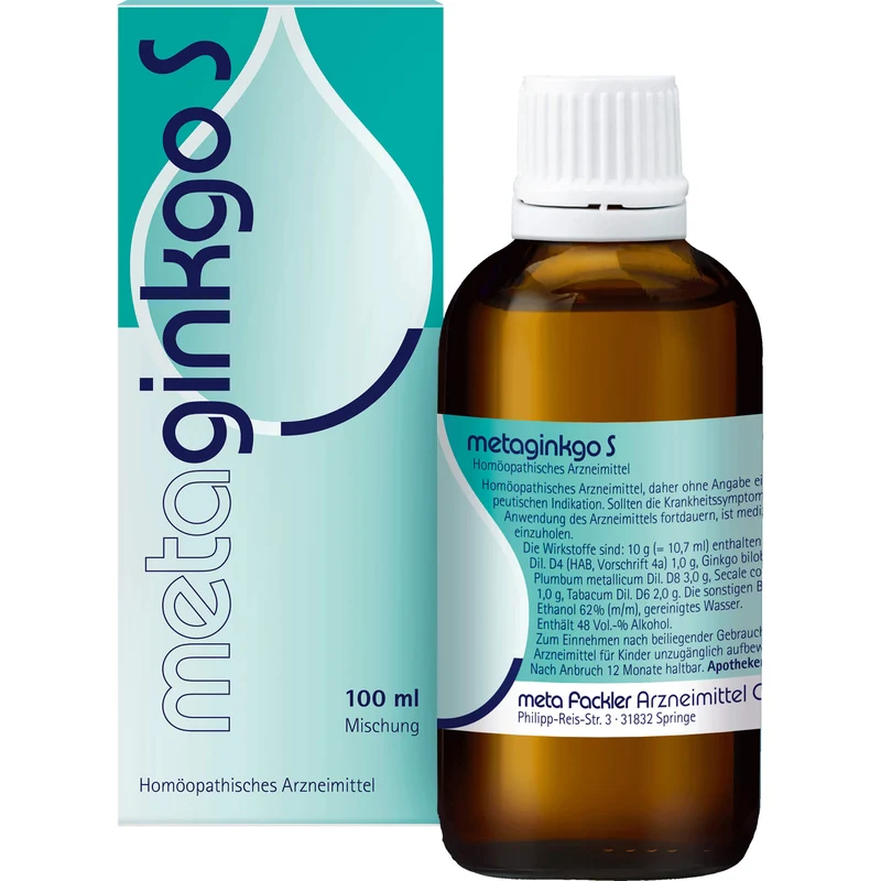 metaginkgo S, 100 ml MIS