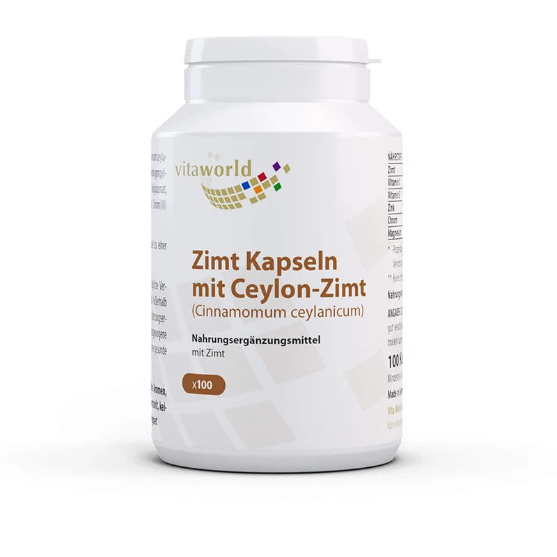 Zimt 500mg + Zink + Chrom, 100 St KAP
