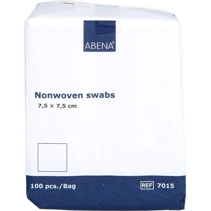 Vlieskompressen 4-lagig unsteril 7,5x7,5cm, 100 St KOM