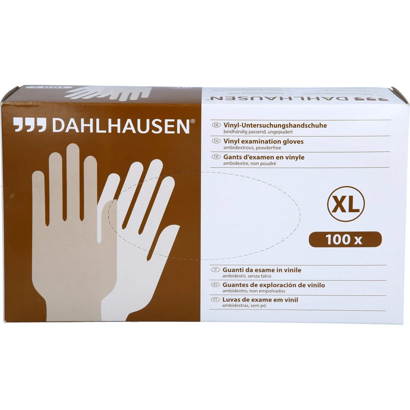 Vinyl-Handschuhe ungepudert Gr. XL, 100 St HAS