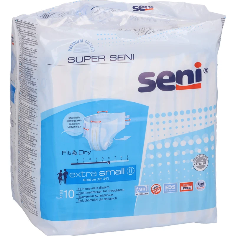 Seni Super Extra Small Windelhose, 10 St. Windelhosen