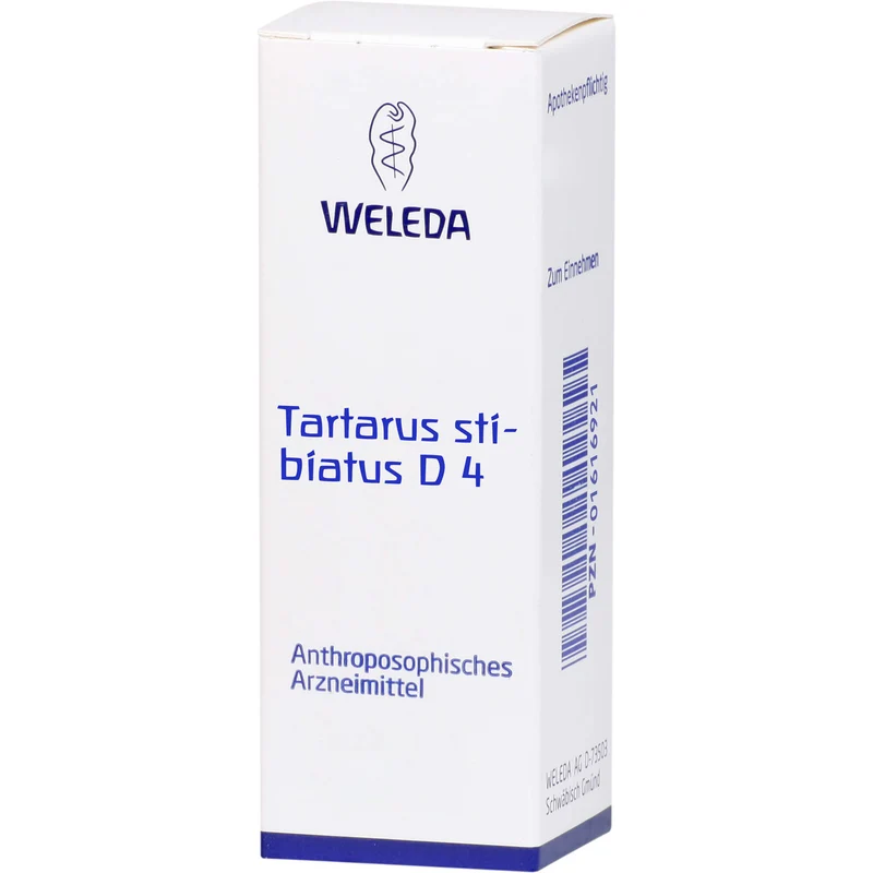 Tartarus stibiatus D4 Weleda Trit., 20 g TRI