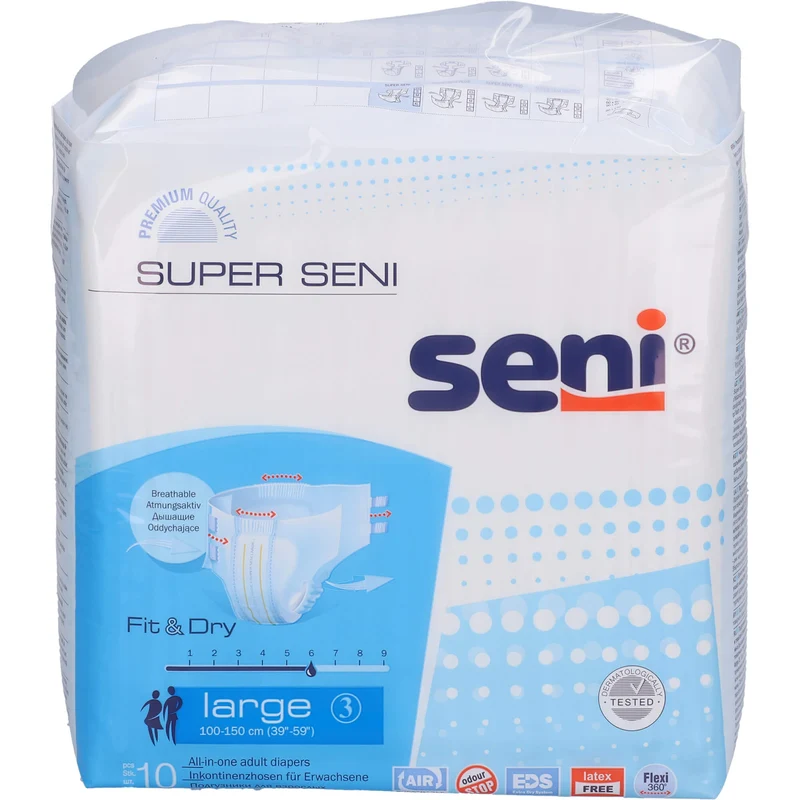 Seni Super Large Windelhosen für Erwachsene Gr.3, 30 St