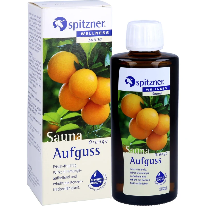 Spitzner Saunaaufguss Orange Wellness, 190 ml KON