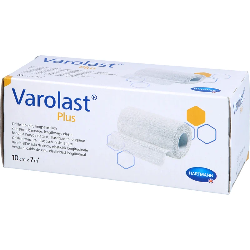 Varolast plus 10cmx7m Zinkleimbinde, 1 St BIN