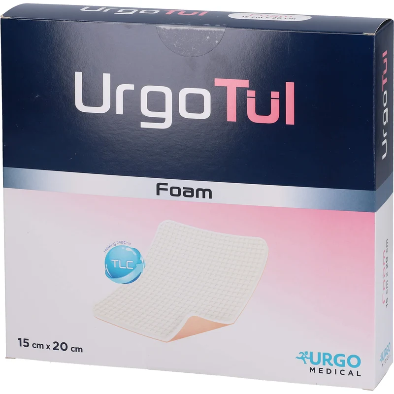 UrgoTül Foam 15x20cm, 10 St VER