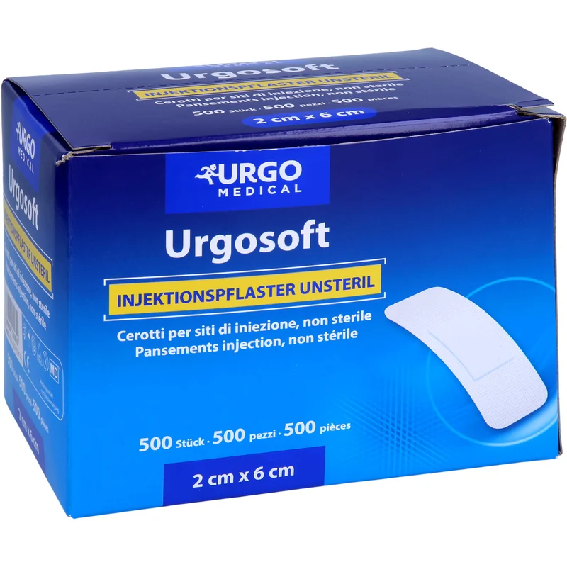 Urgosoft Injektionspflaster 2x6cm, 500 St PFL