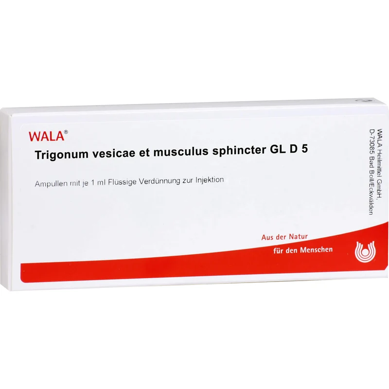Trigonum Vesic. et musc. sph. Gl D5 Wala Ampullen, 10X1 ml AMP