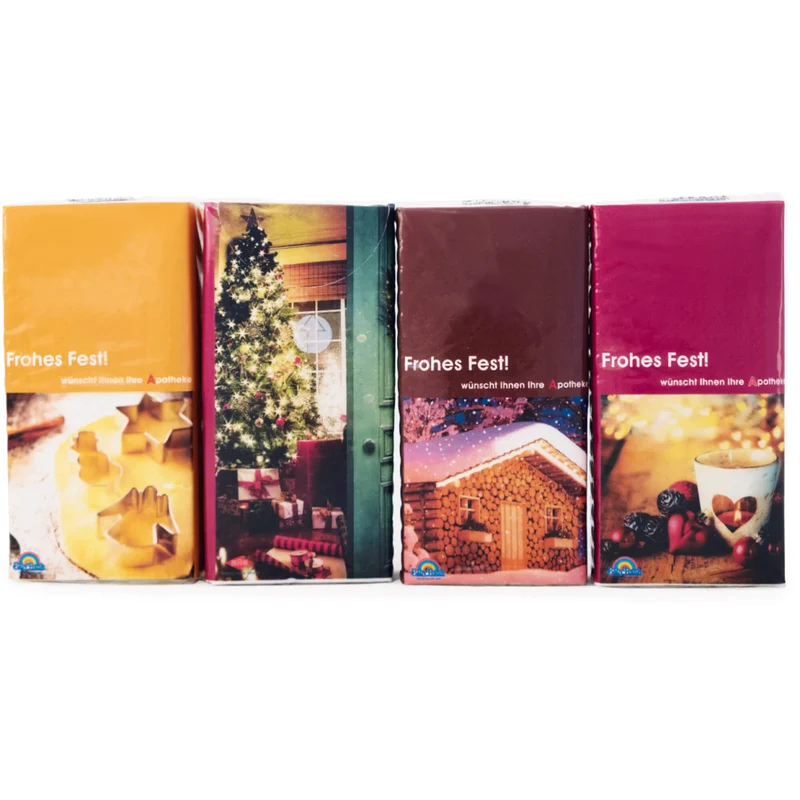 Taschentücher Motiv Weihnachten, 1 St