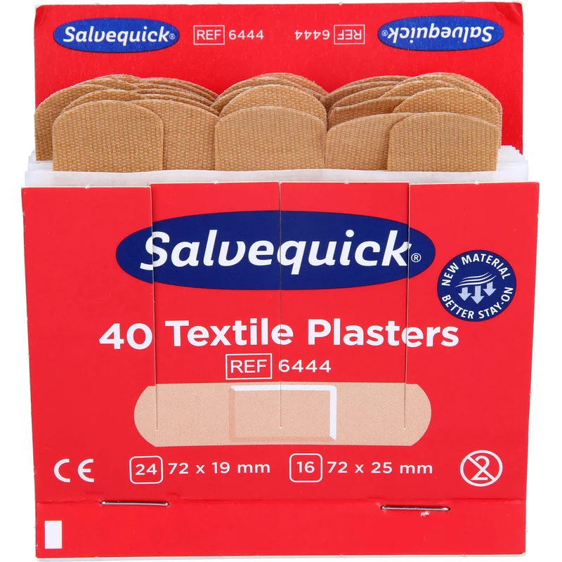 Salvequick Pflasterstrips elastisch, 40 St PFL
